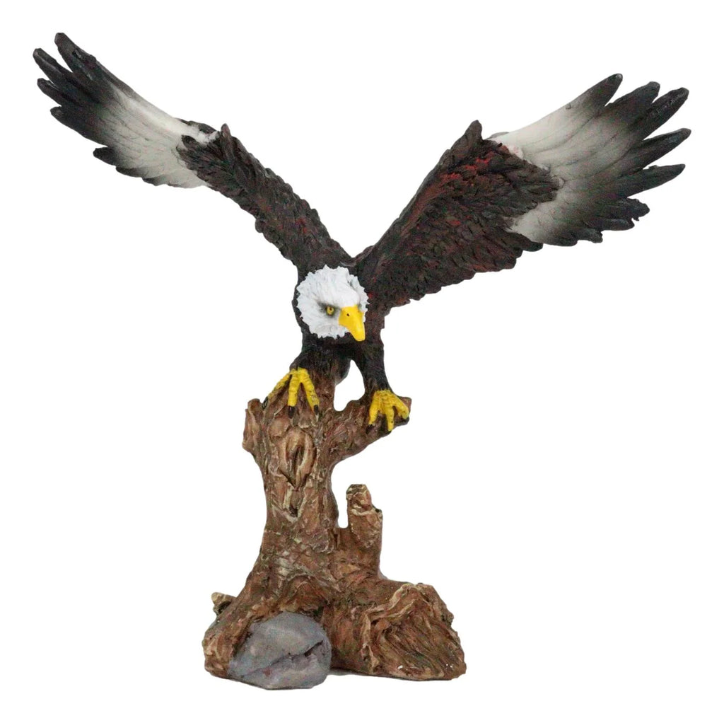 Exclusive 7” Tall American Bald Eagle Resin Decorative Figurine